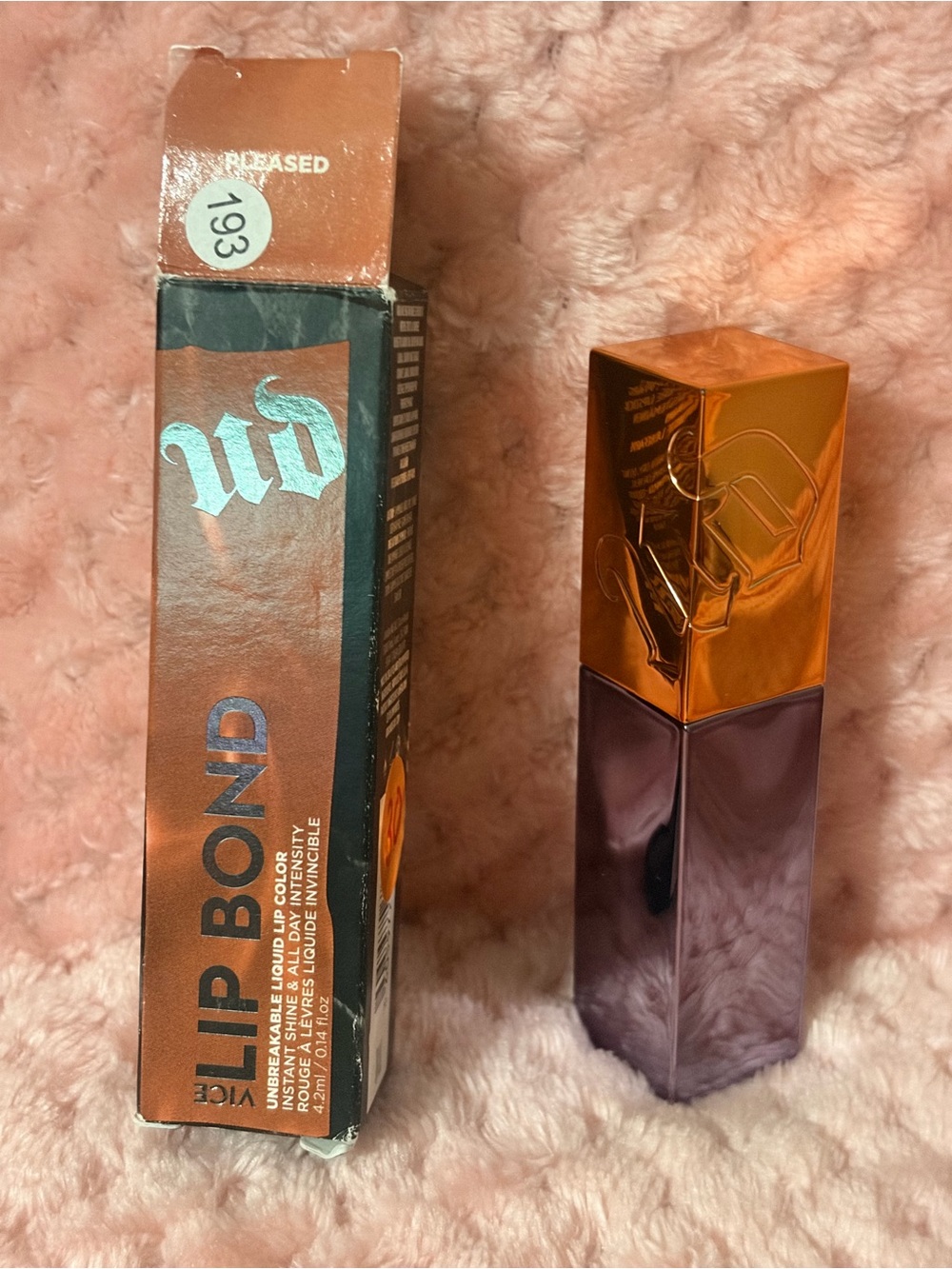 Urban Decay Vice Lip Bond Unbreakable Liquid Lip Color Shade Pleased